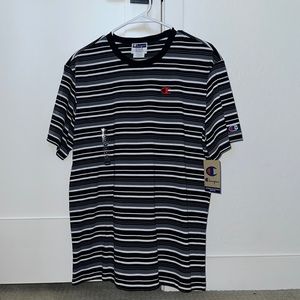 Champion men’s striped T-shirt NWT. Perfect condition